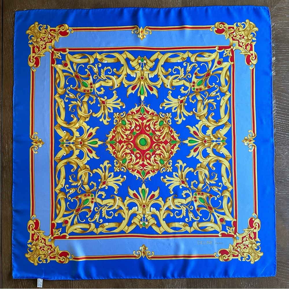 SOLD Authentic Celine Scarf - Picture 1 of 12
